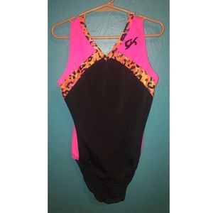 GK gymnastics leotard ADULT SMALL